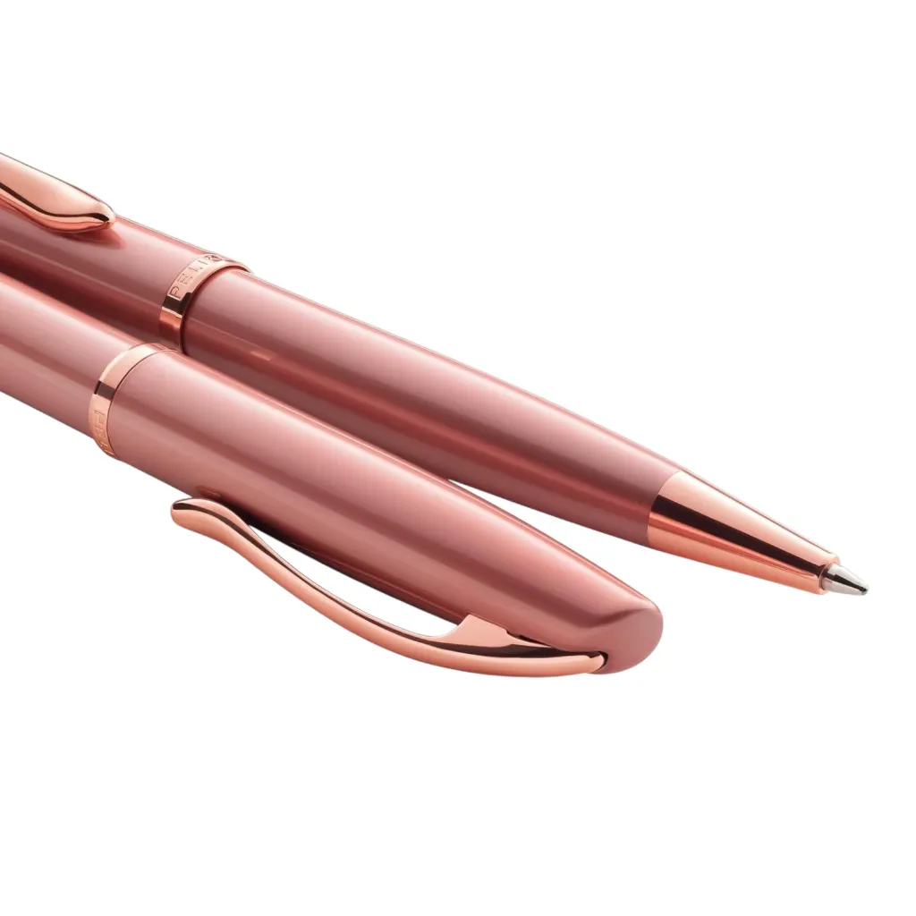 BOLIGRAFO JAZZ NOBLE ELEGANCE ORO rosado.webp