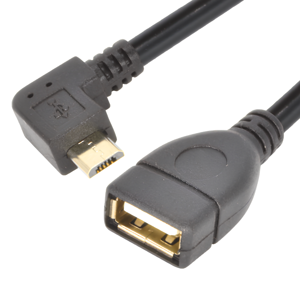 Cable OTG Micro 90 Angle